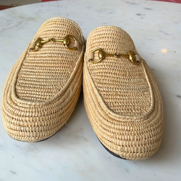 COPY - Gucci men’s straw slippers size 10 - Picture 2 of 10